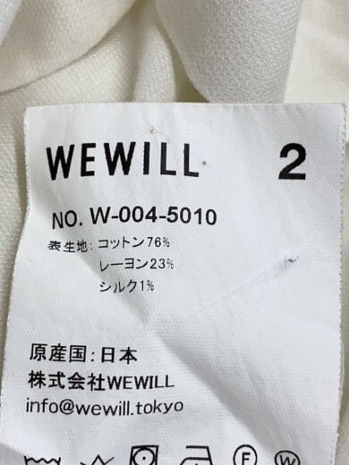 商品画像：半袖シャツ/2/コットン/WHT/無地// 4