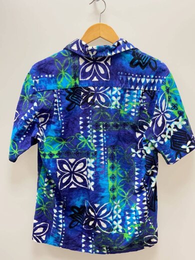 商品画像：アロハシャツ/--/コットン/BLU 2