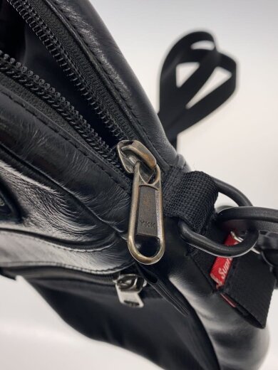 商品画像：18AW /Lerther Shoulder Bag/レザー/BLK/NF0A3KYS 7