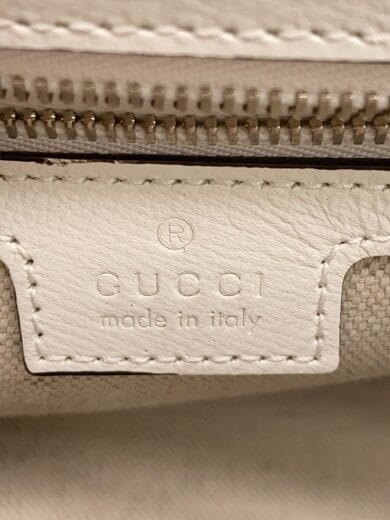 商品画像：ショルダーバッグ/レザー/WHT 5