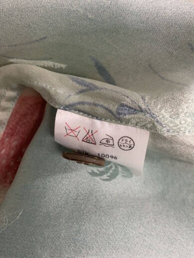 商品画像：アロハシャツ/S/シルク/BLU/総柄 4