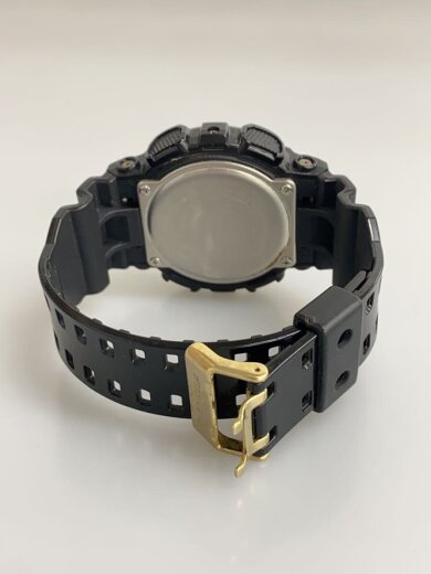 商品画像：クォーツ腕時計・G-SHOCK/デジアナ/ラバー/BLK/BLK/SS 4