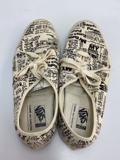商品画像：×COMME des GARCONS/VAULT/28cm/WHT/キャンバス/VN0A33TAKX 3