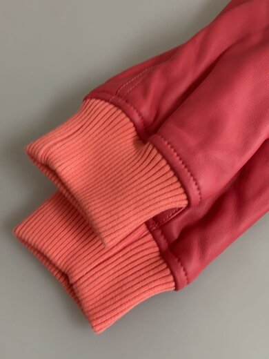 商品画像：レザージャケット・ブルゾン/LL/羊革/PNK/無地/21223910// 5