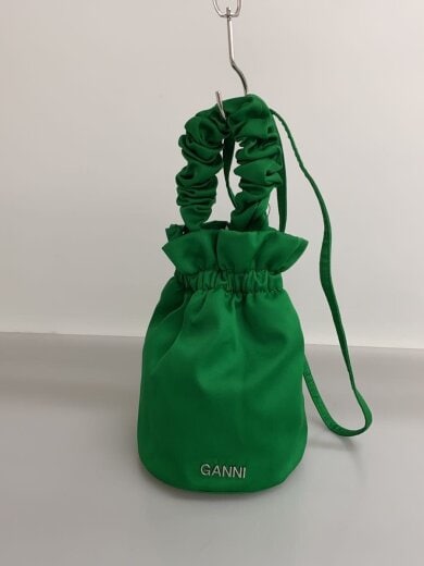 商品画像：ショルダーバッグ/カシミア/GRN/無地 1