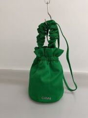 ショルダーバッグ/カシミア/GRN/無地