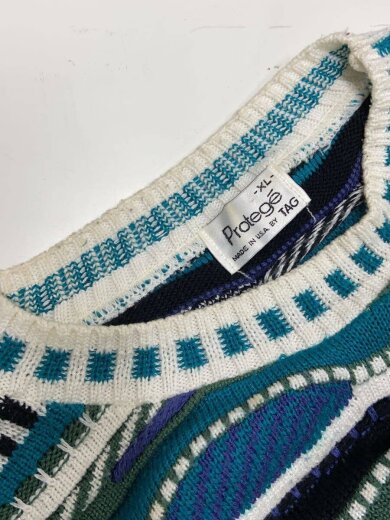 商品画像：ニット・セーター(厚手)/XL/--/マルチカラー 6