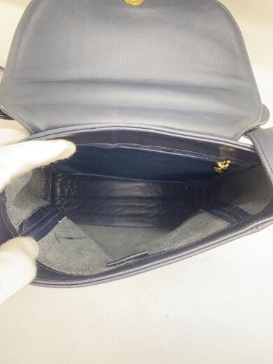 商品画像：ショルダーバッグ/レザー/NVY/無地 6