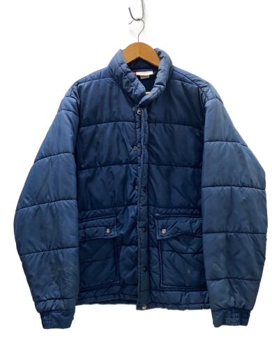 商品画像：ナイロンジャケット/46/ナイロン/BLU/無地/90s～/破れ有 1