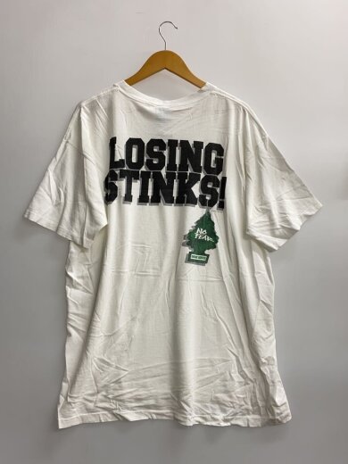 商品画像：90s/NO FEAR/Tシャツ/XL/コットン/WHT/LOSING STINKS// 2