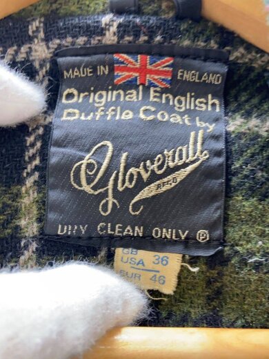 商品画像：ダッフルコート/36/ウール/GRN/無地 3