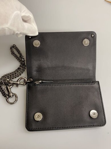 商品画像：財布/レザー/BLK/メンズ 4