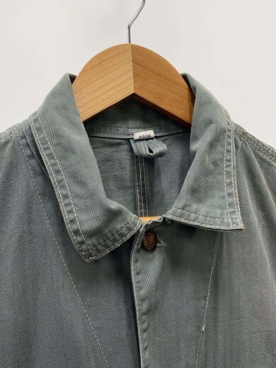 商品画像：60s/状態考慮/オールインワン/44/コットン/BLU/ヘリンボーン 5