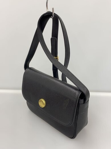 商品画像：ショルダーバッグ/レザー/BLK/無地/栓抜きチャーム 2