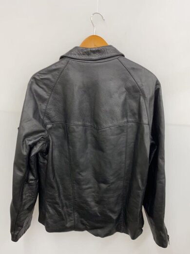 商品画像：polizia/レザージャケット・ブルゾン/--/レザー/BLK/無地 2