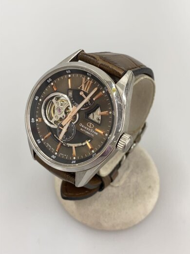 商品画像：自動巻腕時計/アナログ/レザー/BRW/BRW/SS/F6F4-UAB0 2