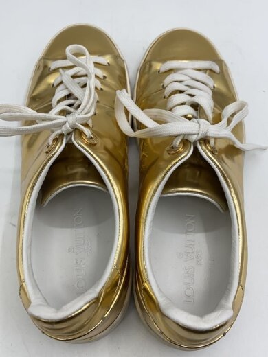 商品画像：ローカットスニーカー/37.5/GLD/レザー/MS0175 3