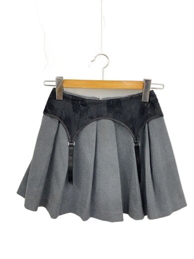 商品画像：スカート/M/ポリエステル/GRY/無地/112512009 1