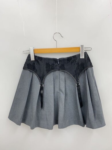 商品画像：スカート/M/ポリエステル/GRY/無地/112512009 2