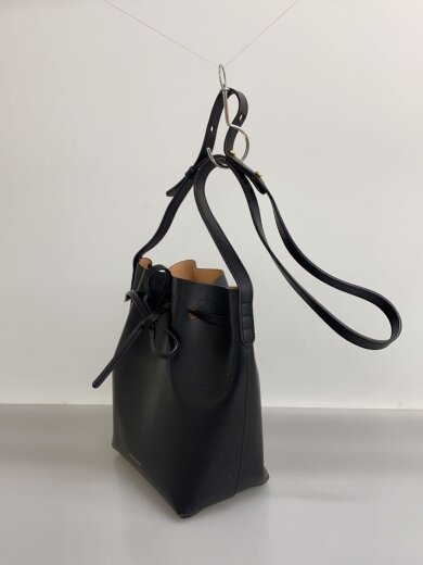 商品画像：ショルダーバッグ/レザー/BLK/無地 2