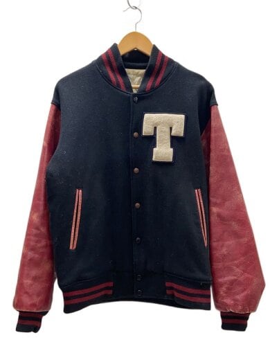 商品画像：～80s/スタジャン/--/ウール/BLK// 1