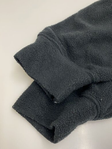 商品画像：レーヨン混/フリースジャケット/48/ポリエステル/BLK/無地/n1597 5