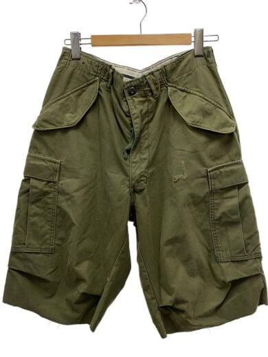商品画像：ショートパンツ/M/コットン/GRN/無地 1