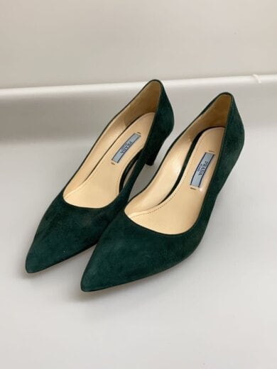 商品画像：パンプス/36.5/GRN/スウェード// 2