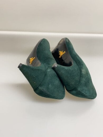 商品画像：パンプス/36.5/GRN/スウェード// 4