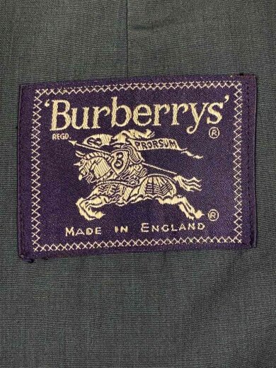 商品画像：イングランド製/ステンカラーコート/--/ポリエステル/NVY/無地// 3