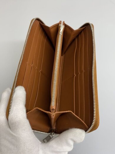 商品画像：長財布/--/BRW/無地/レディース// 4