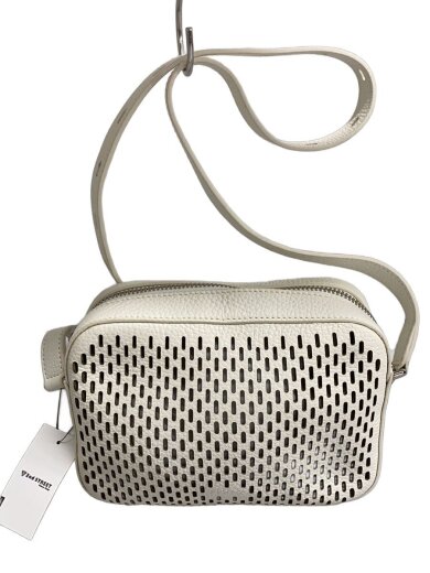 商品画像：ショルダーバッグ/レザー/WHT/無地 1