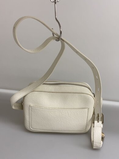 商品画像：ショルダーバッグ/レザー/WHT/無地 3