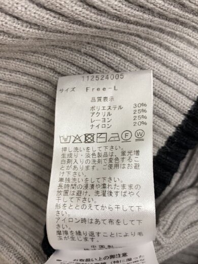 商品画像：ノースリーブワンピース/L/ポリエステル/GRY/無地/112614002// 4