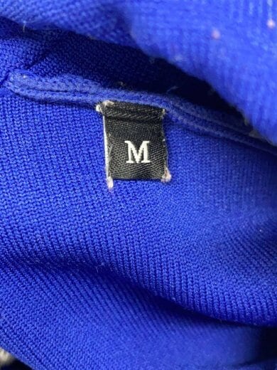 商品画像：パーカー/M/コットン/BLU/無地 4