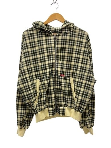 商品画像：scuffes/ジップパーカー/M/コットン/GRN/チェック// 1