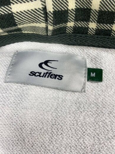 商品画像：scuffes/ジップパーカー/M/コットン/GRN/チェック// 3
