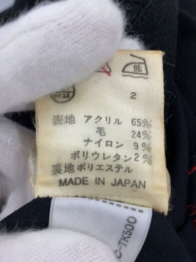 商品画像：ブーツカットパンツ/40/アクリル/BLK/無地// 5