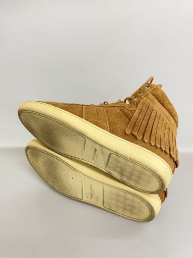 商品画像：SL/18H Fringe Sneakers PARIS/ハイカットスニーカー/42/BRW/スウェード// 4