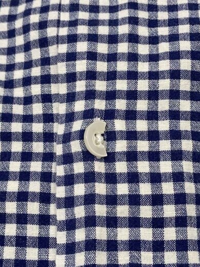 商品画像：90s/開襟/半袖シャツ/XXL/コットン/BLU/チェック// 5
