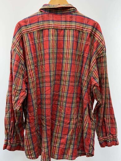 商品画像：70s/usa製/northway/ネルシャツ/--/コットン/RED/チェック// 2