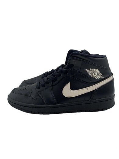 商品画像：AIR JORDAN 1 MID/エアジョーダンミッド/ブラック/554724-049/25.5cm/BLK 1
