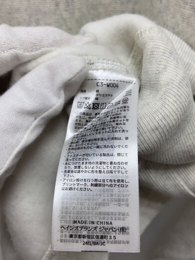 商品画像：スウェット/L/コットン/GRY/無地 4