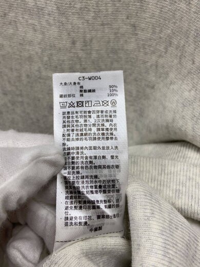 商品画像：スウェット/L/コットン/GRY/無地 5