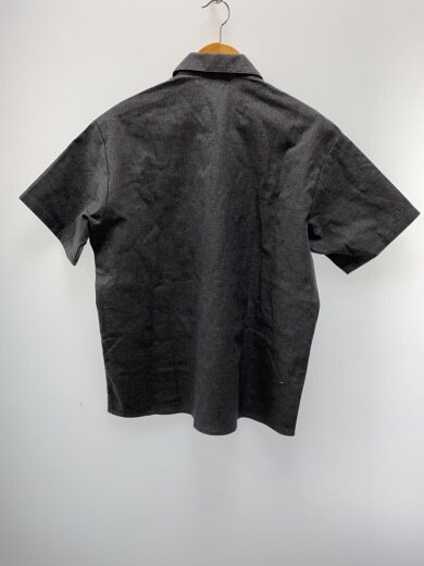 商品画像：90s～/OLD/半袖シャツ/M/コットン/GRY/無地/2005ht-ss06 2