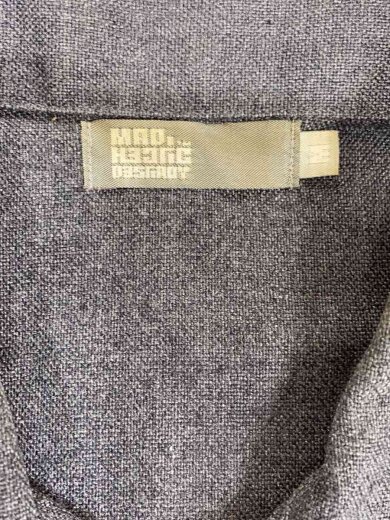 商品画像：90s～/OLD/半袖シャツ/M/コットン/GRY/無地/2005ht-ss06 3
