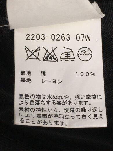 画像：agnes b. hommeジャケット/スウィングトップ/ブルゾン/ブラック/コットン/ポーランド製/3