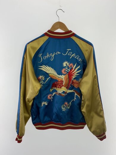 画像：TAILOR 東洋スカジャン/L/ポリエステル/BLU/M18280/リパーシブル2