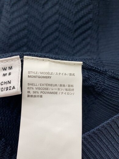 商品画像：ニット・セーター(薄手)/S/レーヨン/NVY/モンゴメリー 4