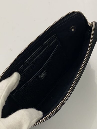 商品画像：長財布/レザー/ブラック/メンズ 4